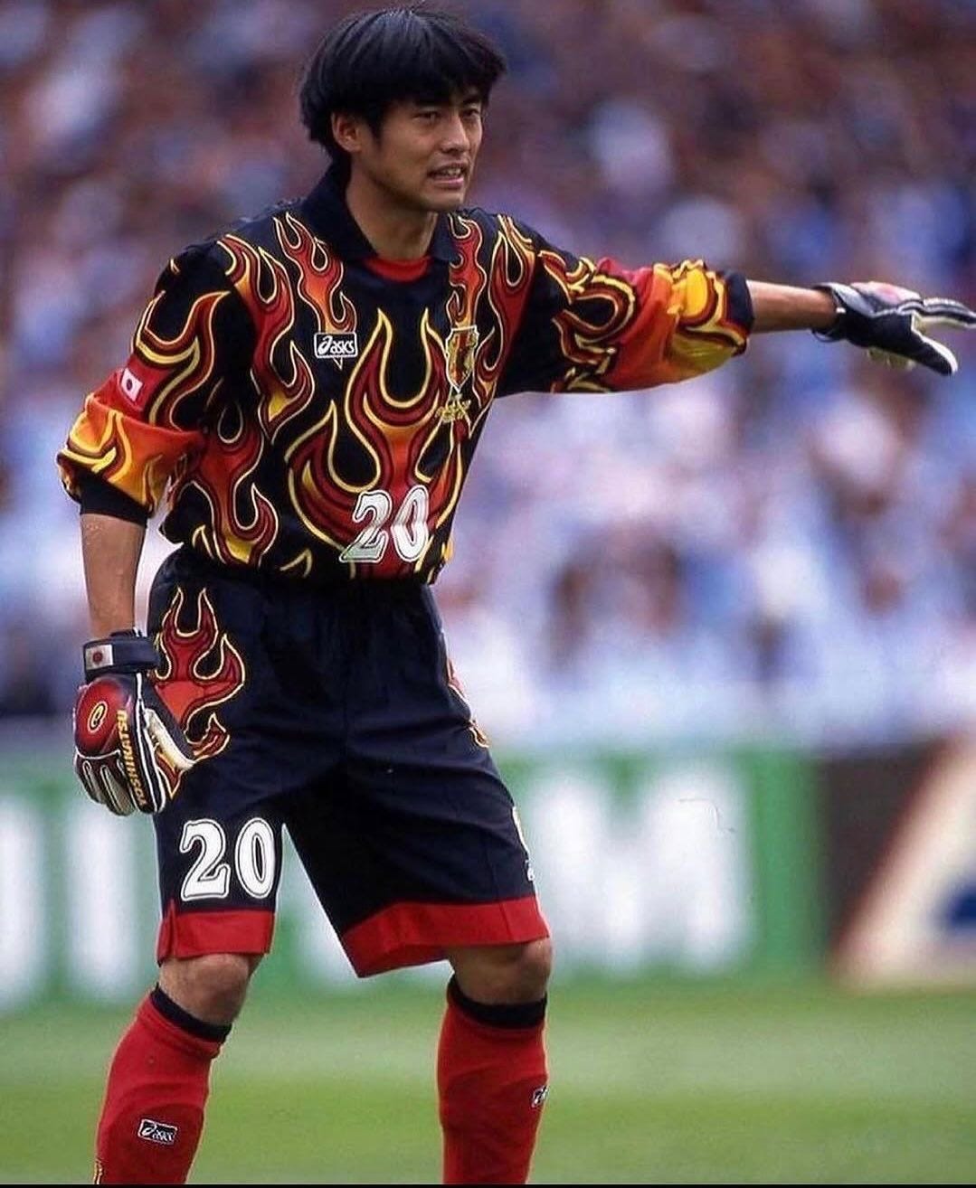 Historic goalie drip 🔥