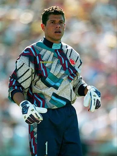Daily Historical Drip: Let them eat shapes
Óscar Córdoba (Colombia)
1994 FIFA World Cup
